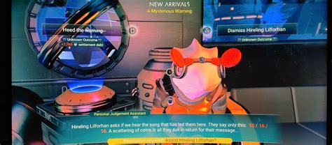 Visitor to settlement with a warning : r/NoMansSkyTheGame.